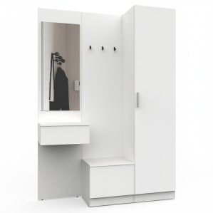 Набор мебели для прихожей "Марсель-105" МР 01-105 В2160 Ш1500 Г420 (ЛД.. Набор мебели для прихожей "Марсель-105" МР 01-105 В2160 Ш1500 Г420 (ЛД..